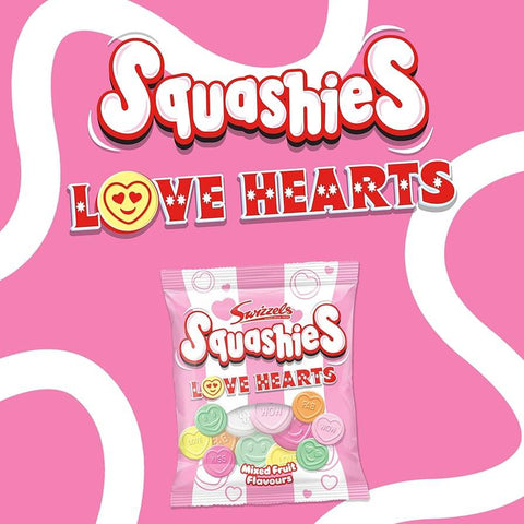 Swizzels Squashies Love Hearts Gummy - FragFuel