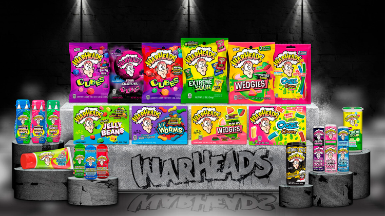 🔥 Warheads: Os doces mais ácidos do planeta chegaram à FragFuel!