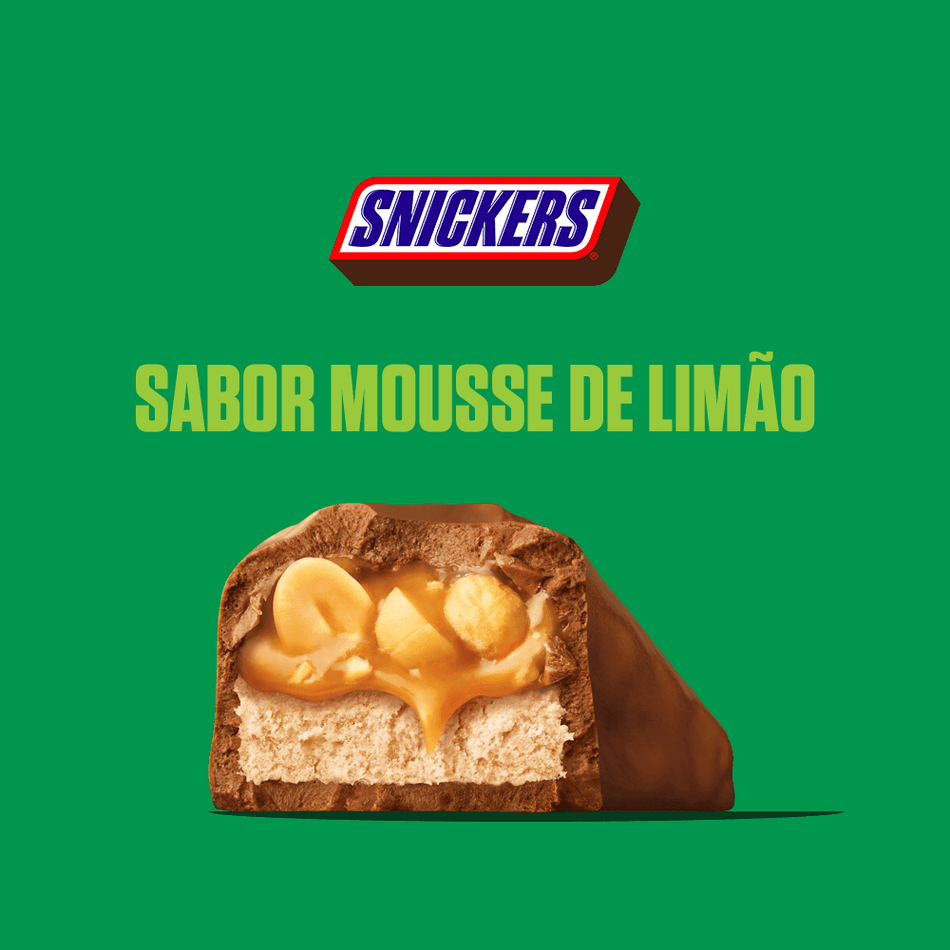 Snickers Mousse de Limão