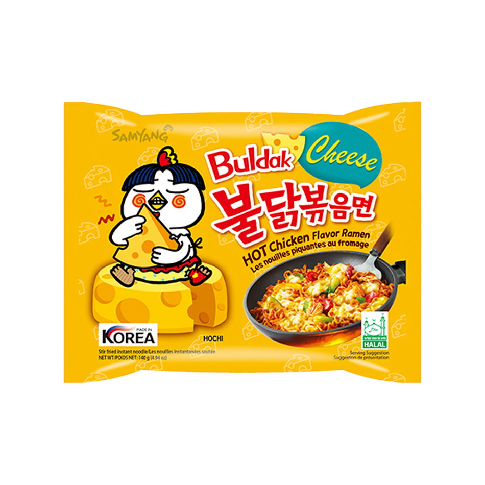 Samyang Buldak Cheese Chicken Flavor Spicy (Ramen)