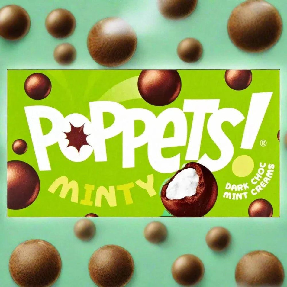 Poppets Dark Choc Coated Mint Creams