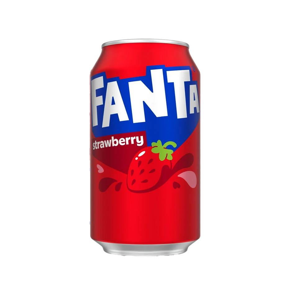 Pack 12 x Fanta Strawberry USA (Validade: 13-01-25)