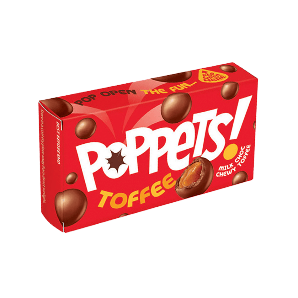 Poppets Milk Choc Coated Chewy Toffee