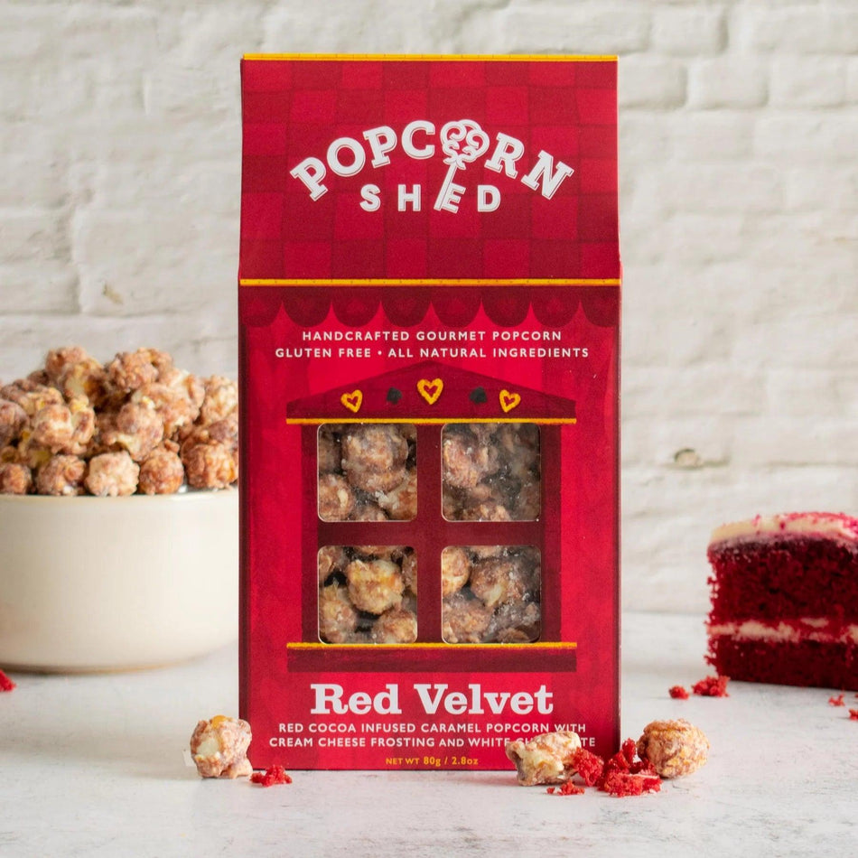 Popcorn Shed Red Velvet