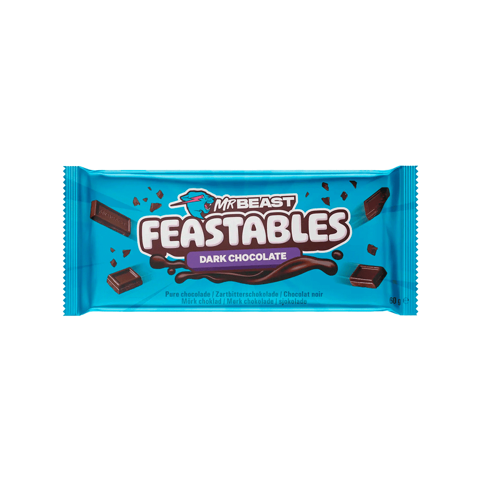 Mr. Beast Feastables MrBeast Dark Chocolate Bar (NEW)