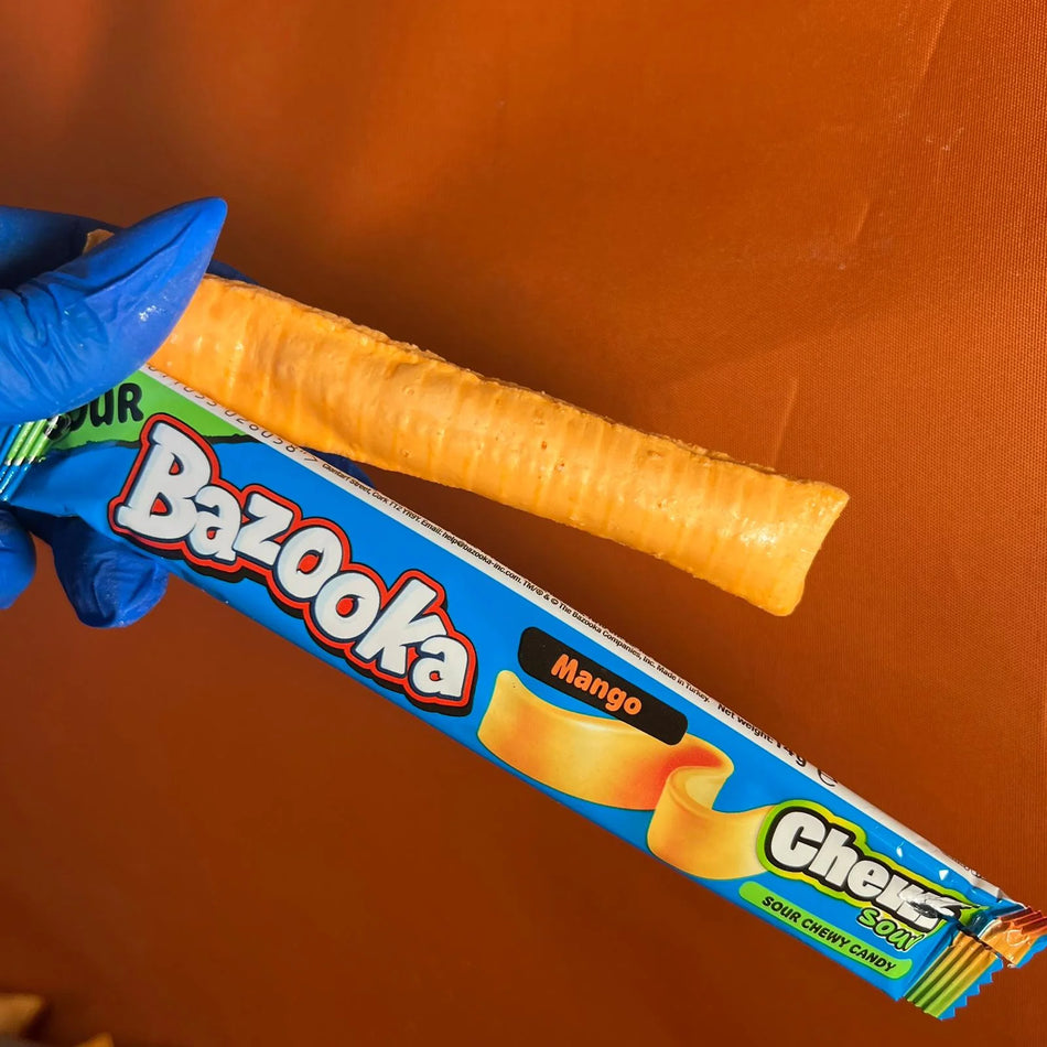 Bazooka Chewz Sour Bar Mango