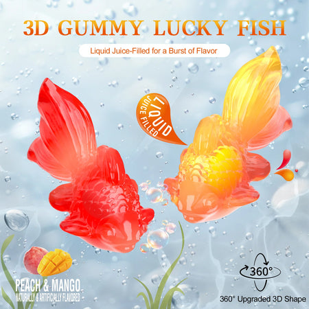 Amos 4D Gummy Lucky Fish 112g - FragFuel