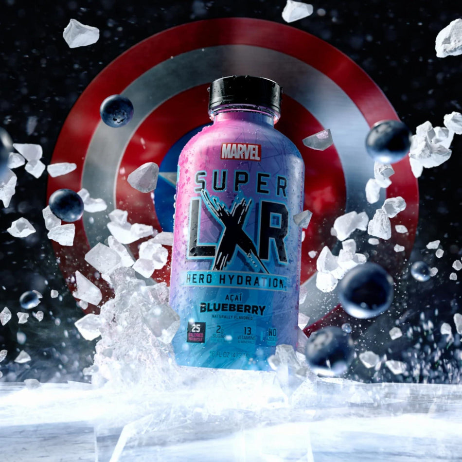 Arizona Marvel Super LXR Hero Hydration (Açai Blueberry) - FragFuel