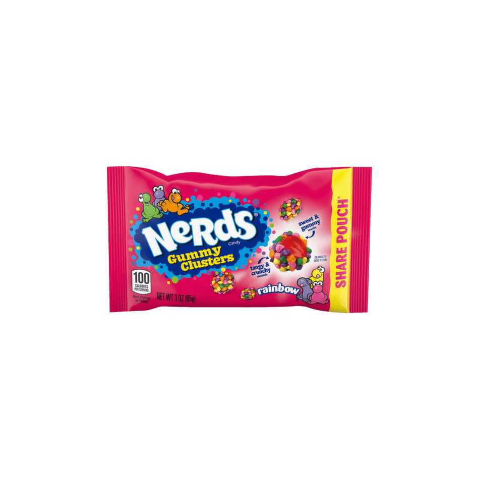 Nerds Gummy Clusters Rainbow Share Pouch Mini Bag