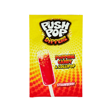 Bazooka Push Pop Dipperz Strawberry - FragFuel