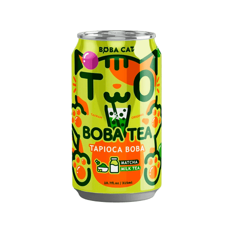 Boba Cat Tapioca Boba Bubble Tea (Matcha MilkTea) - FragFuel