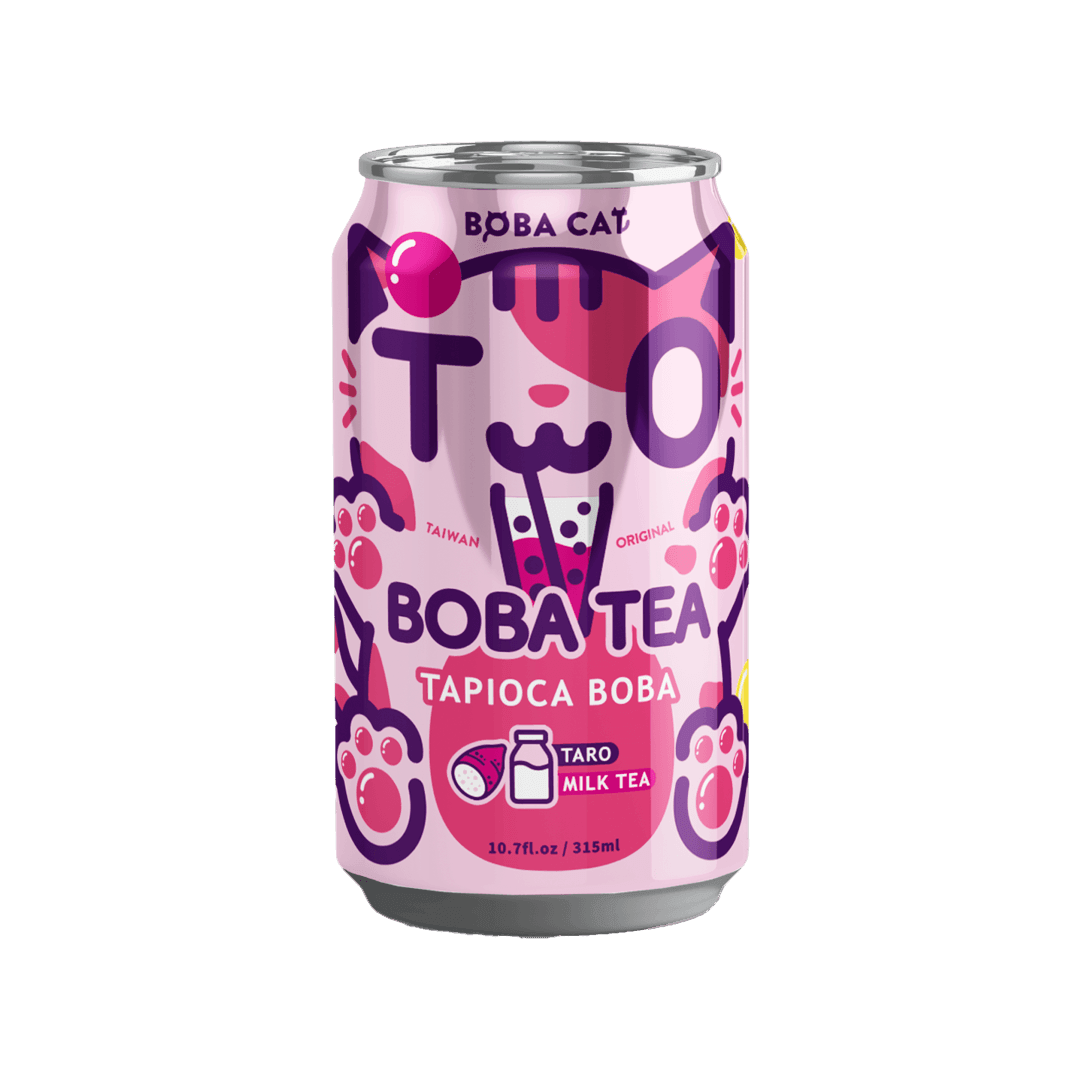 Boba Cat Tapioca Boba Bubble Tea (Taro MilkTea) - FragFuel