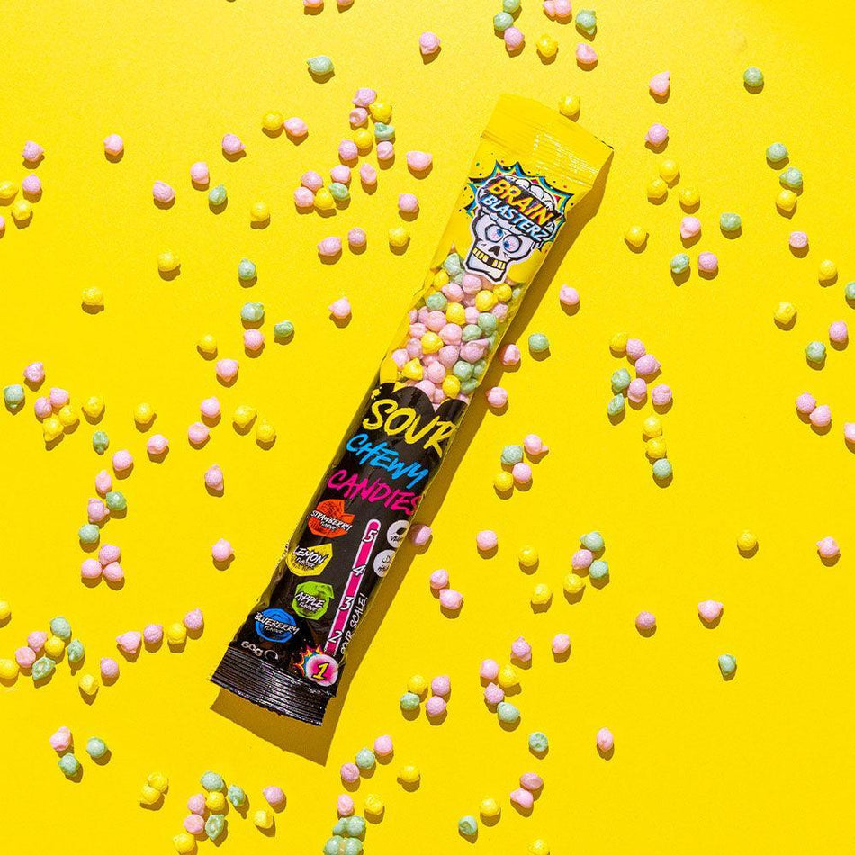 Brain Blasterz Sour Chewy Candies - FragFuel
