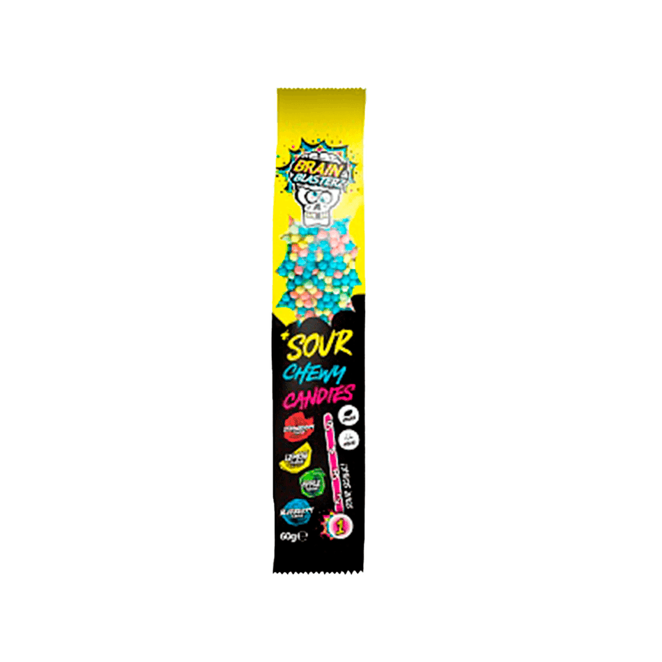 Brain Blasterz Sour Chewy Candies - FragFuel