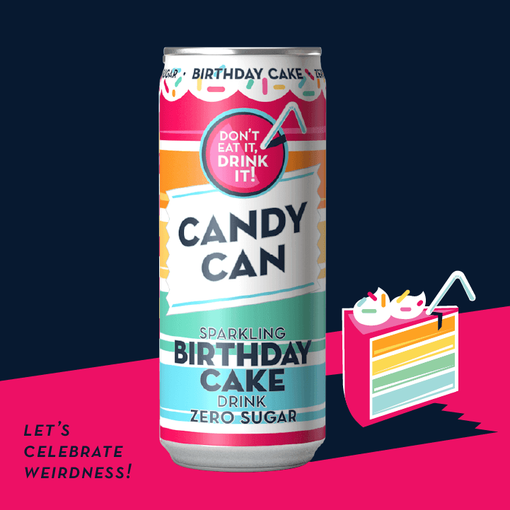 Candy Can Birthday Cake - FragFuel