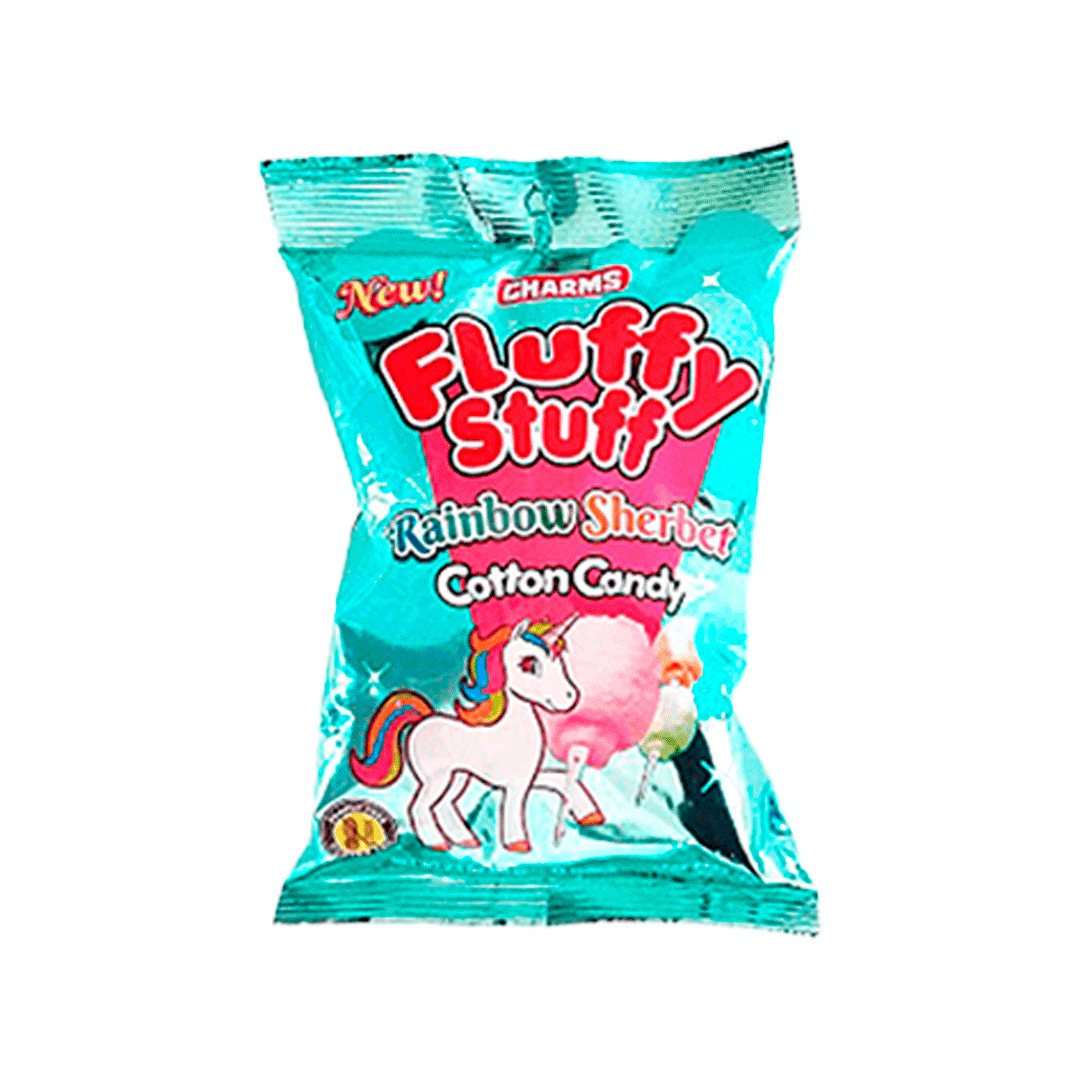 Algodão Doce Charms Fluffy Stuff Rainbow Sherbet - FragFuel