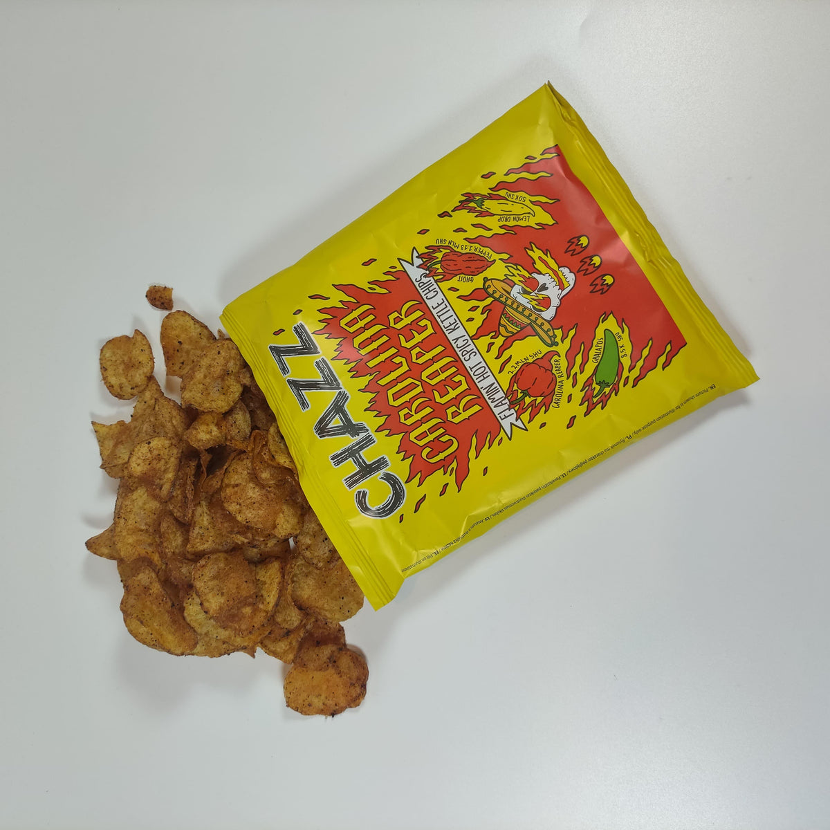 Chazz Chips Carolina Reaper Pepper (Super Hot) - FragFuel