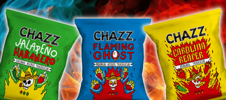 Chazz Chips Jalapeno Habanero Pepper (Medium Hot) - FragFuel