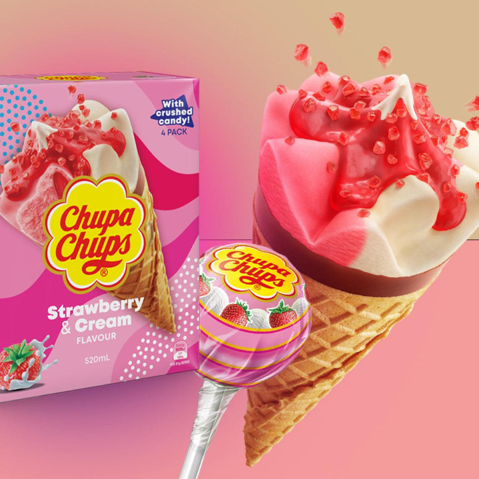 Chupa Chups Strawberry Love