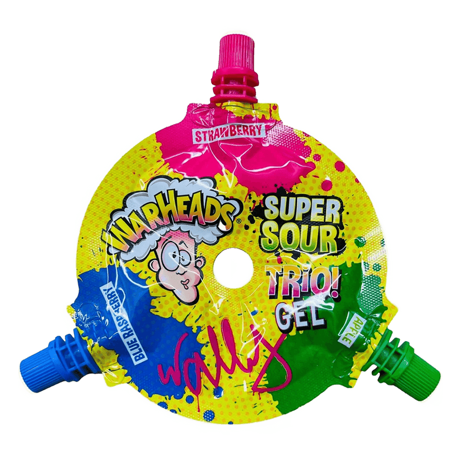 Warheads Super Sour Trio Gel