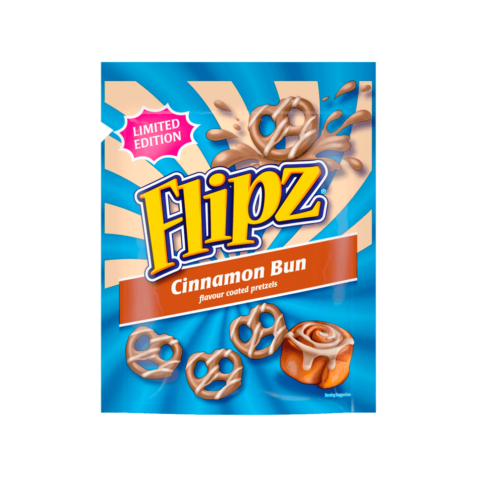 Flipz Pretzels Cinnamon Bun LIMITED EDITION - FragFuel