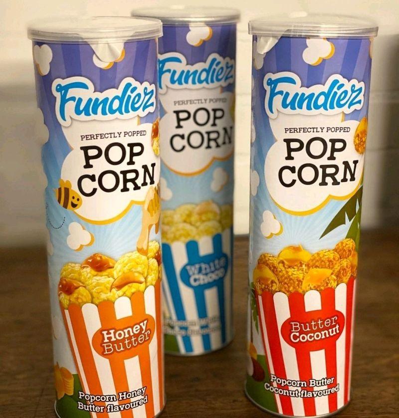 Fundiez Popcorn White Choco - FragFuel