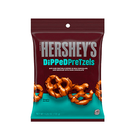 Hershey's Dipped Pretzels Milk Chocolate - FragFuel