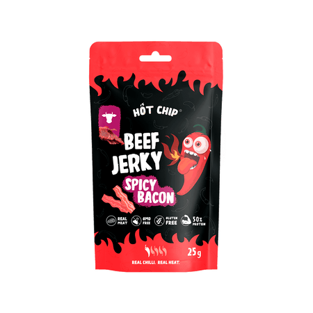 Hot Chip Jerky Chilli Bacon - FragFuel