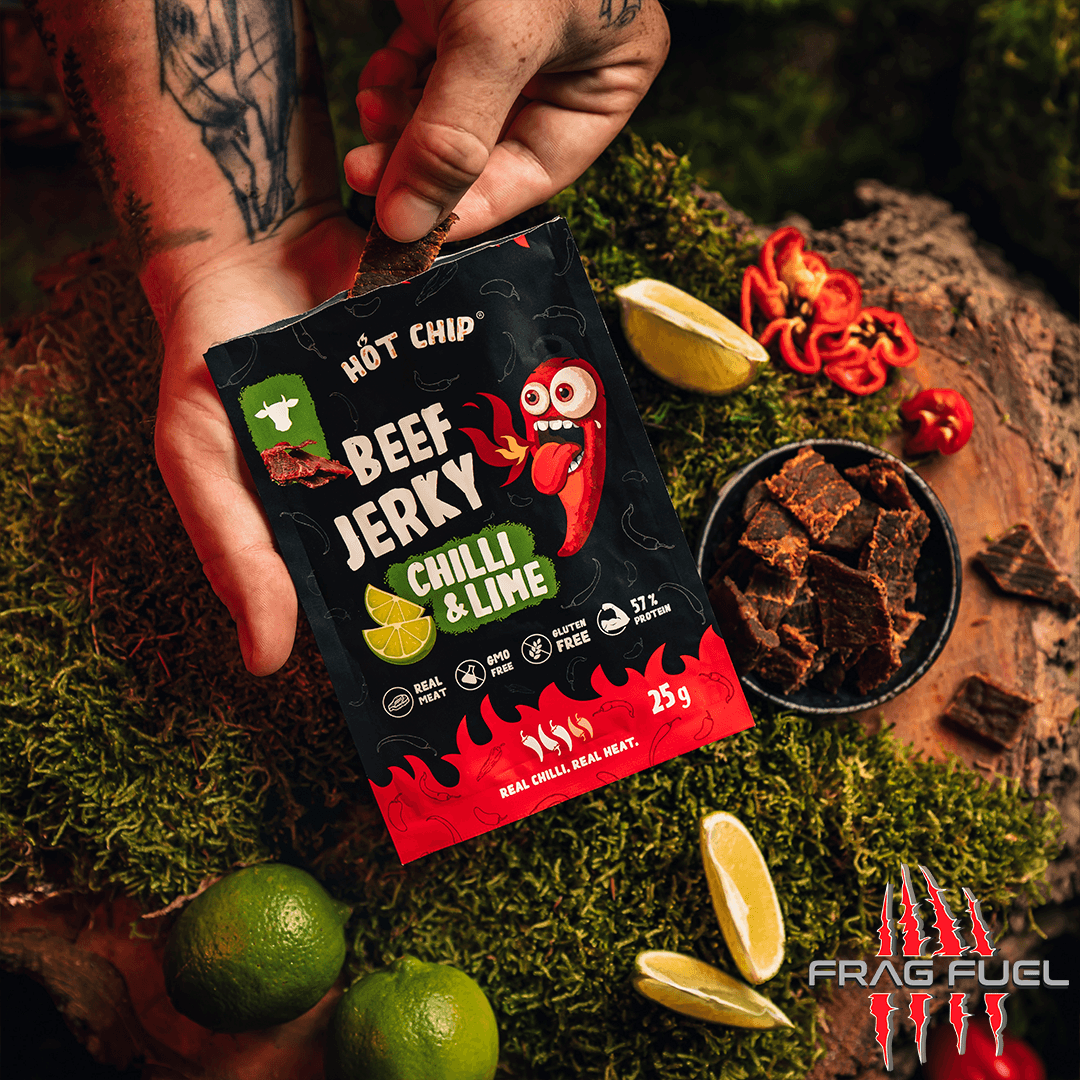 Hot Chip Jerky Chilli Lime - FragFuel