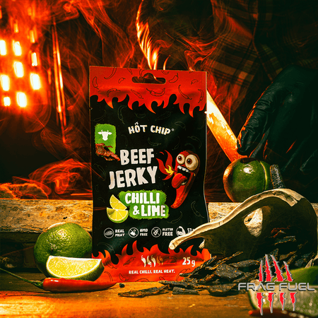 Hot Chip Jerky Chilli Lime - FragFuel