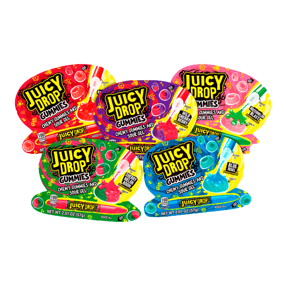 Juicy Drop Gummies Sour (1 unid.) - FragFuel