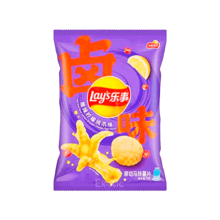 Lay's Hot and Sour Braised Lemon Chicken Feet Flavour - FragFuel