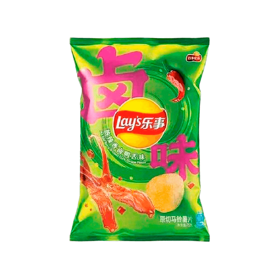 Lay's Hot and Spicy Braised Duck Tongue Flavor - FragFuel