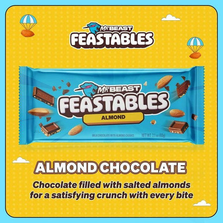Mr. Beast Feastables Almond Bar (NEW) - FragFuel