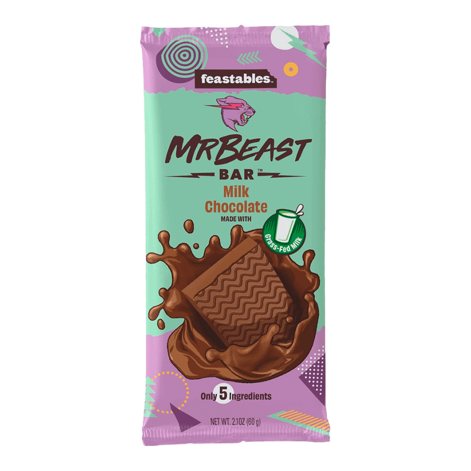 Mr. Beast Feastables Milk Chocolate Bar - FragFuel