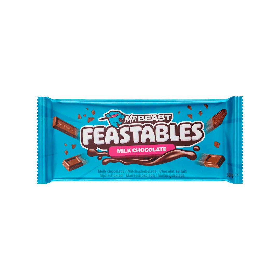 Mr. Beast Feastables Milk Chocolate Bar (NEW) - FragFuel