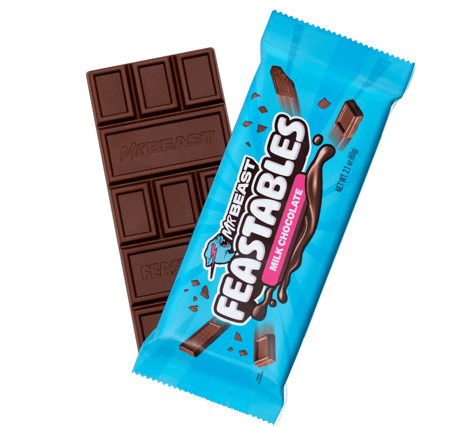 Mr. Beast Feastables Milk Chocolate Bar (NEW) - FragFuel