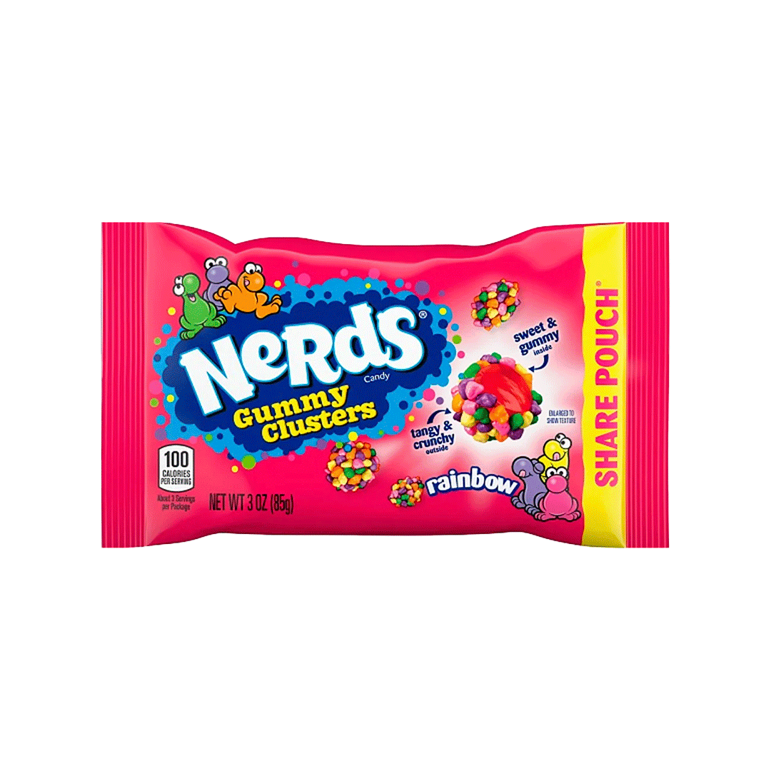 Nerds Gummy Clusters Share Pouch - FragFuel