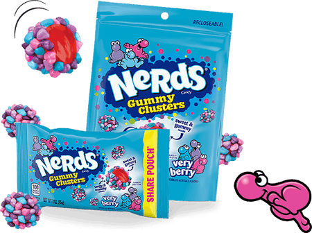 Nerds Gummy Clusters Very Berry - FragFuel