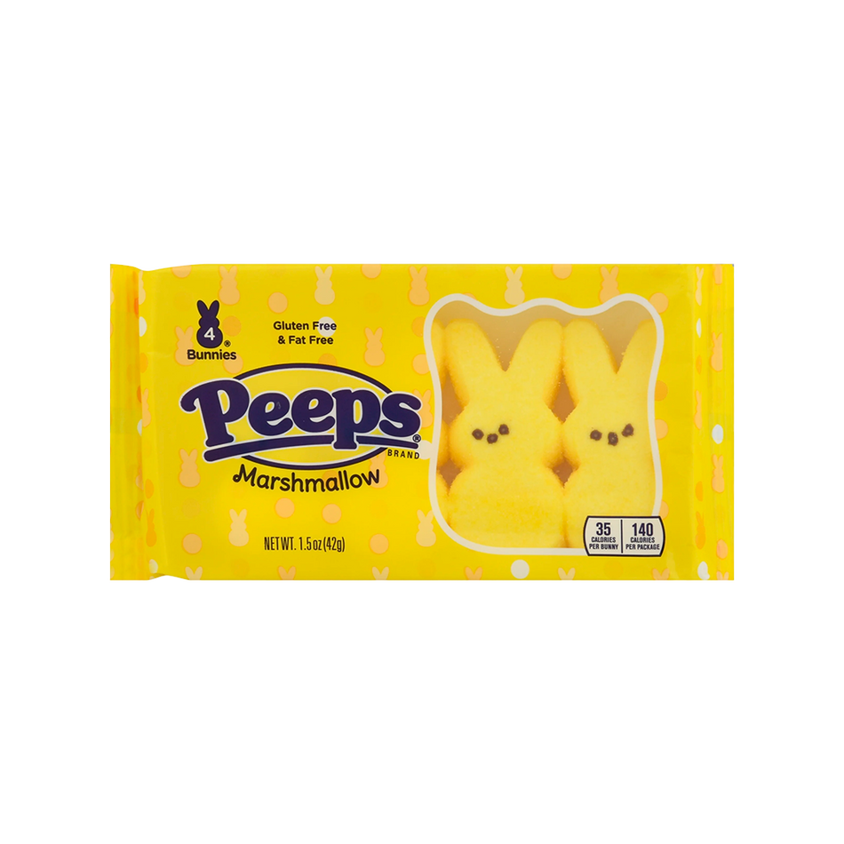 Peeps Yellow Marshmallow Bunnies - FragFuel