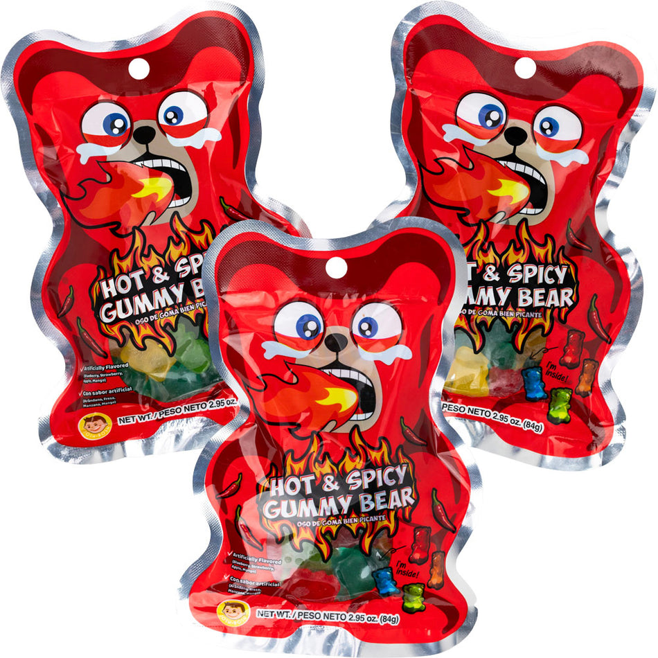 Pocas Hot & Spicy Gummy Bear - FragFuel