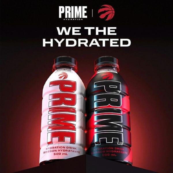Prime hydration Raptors Red Black - FragFuel