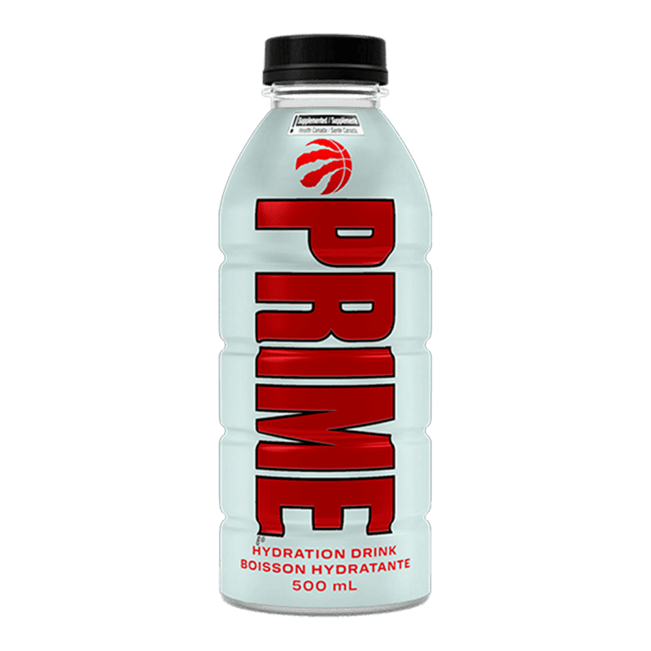 Prime Hydration Raptors White - FragFuel