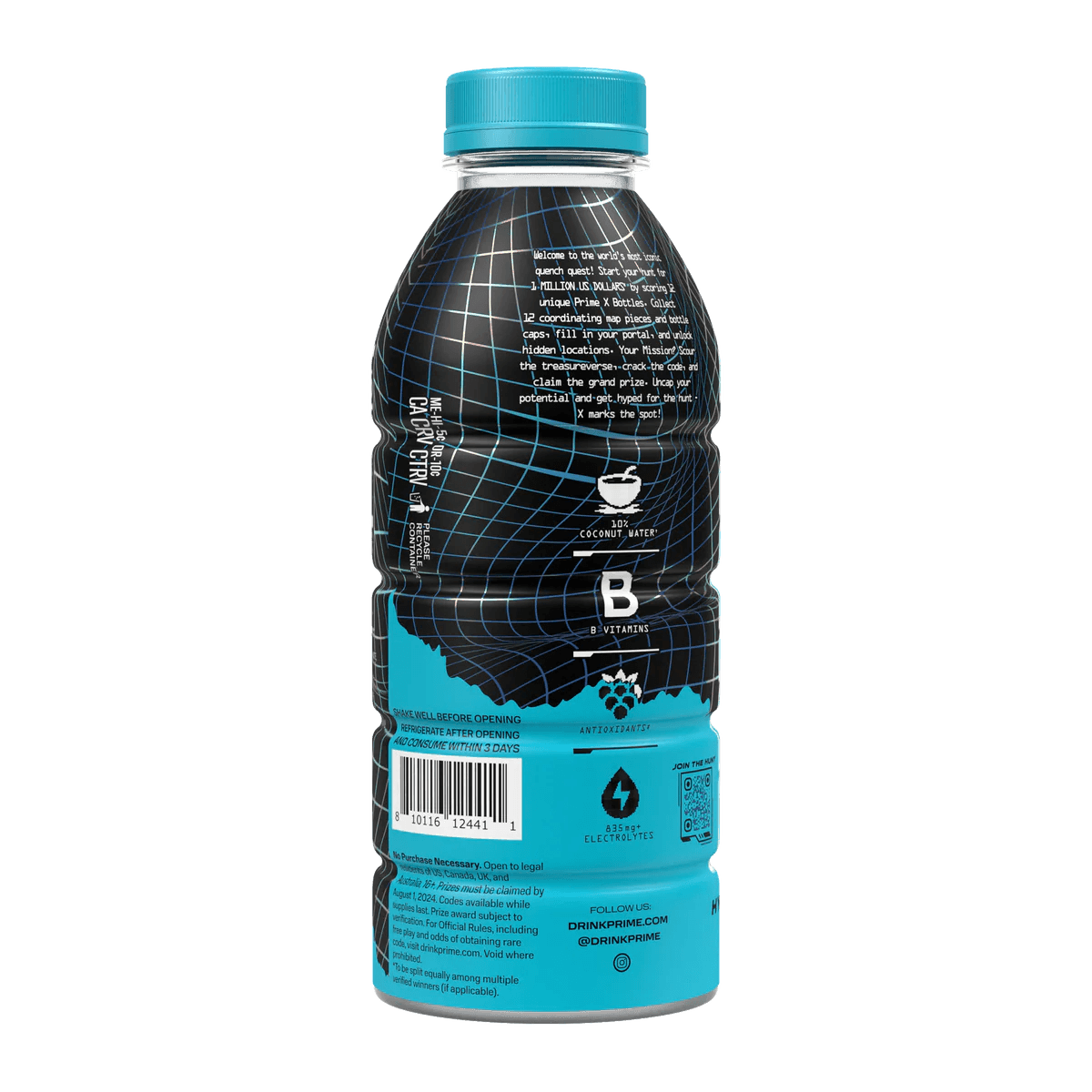 Prime Hydration X Blue HOLO - FragFuel