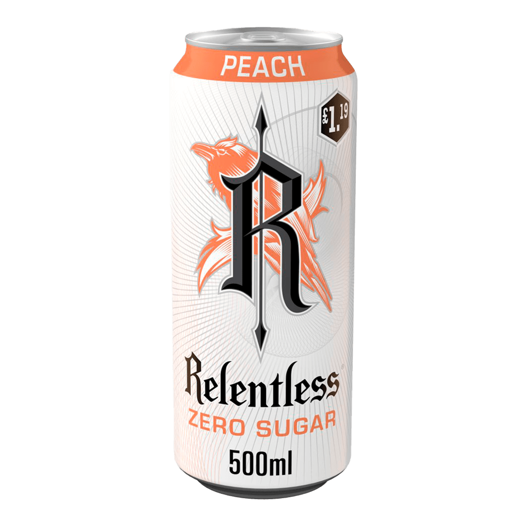 Relentless Zero Sugar Peach - FragFuel