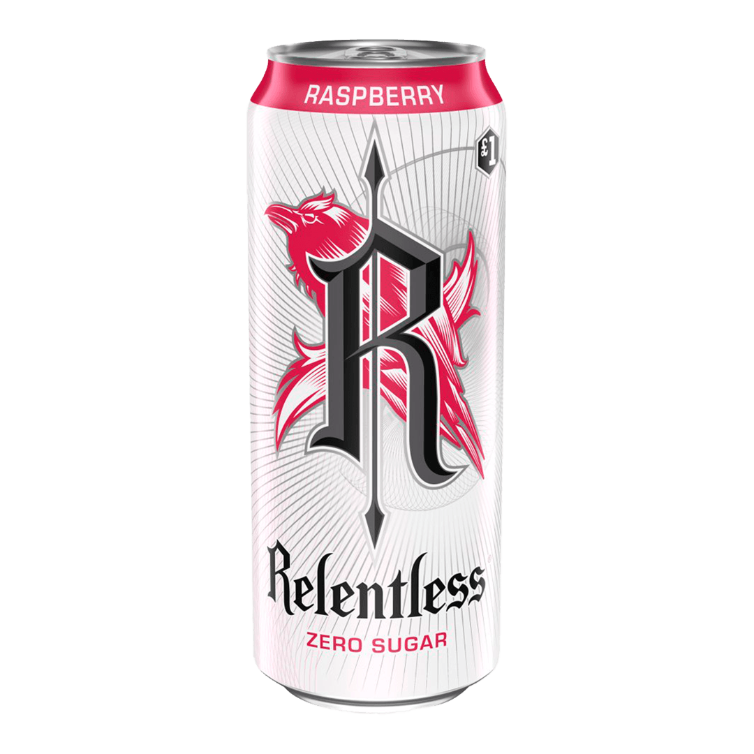 Relentless Zero Sugar Raspberry - FragFuel