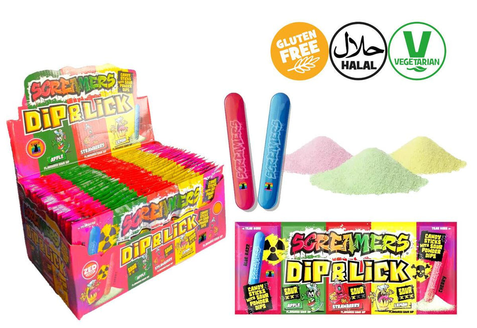 Zed Candy Screamers Dip & Lick