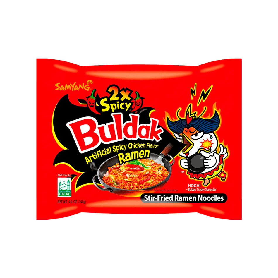 Samyang Buldak 2x Spicy Chicken Noodles - FragFuel