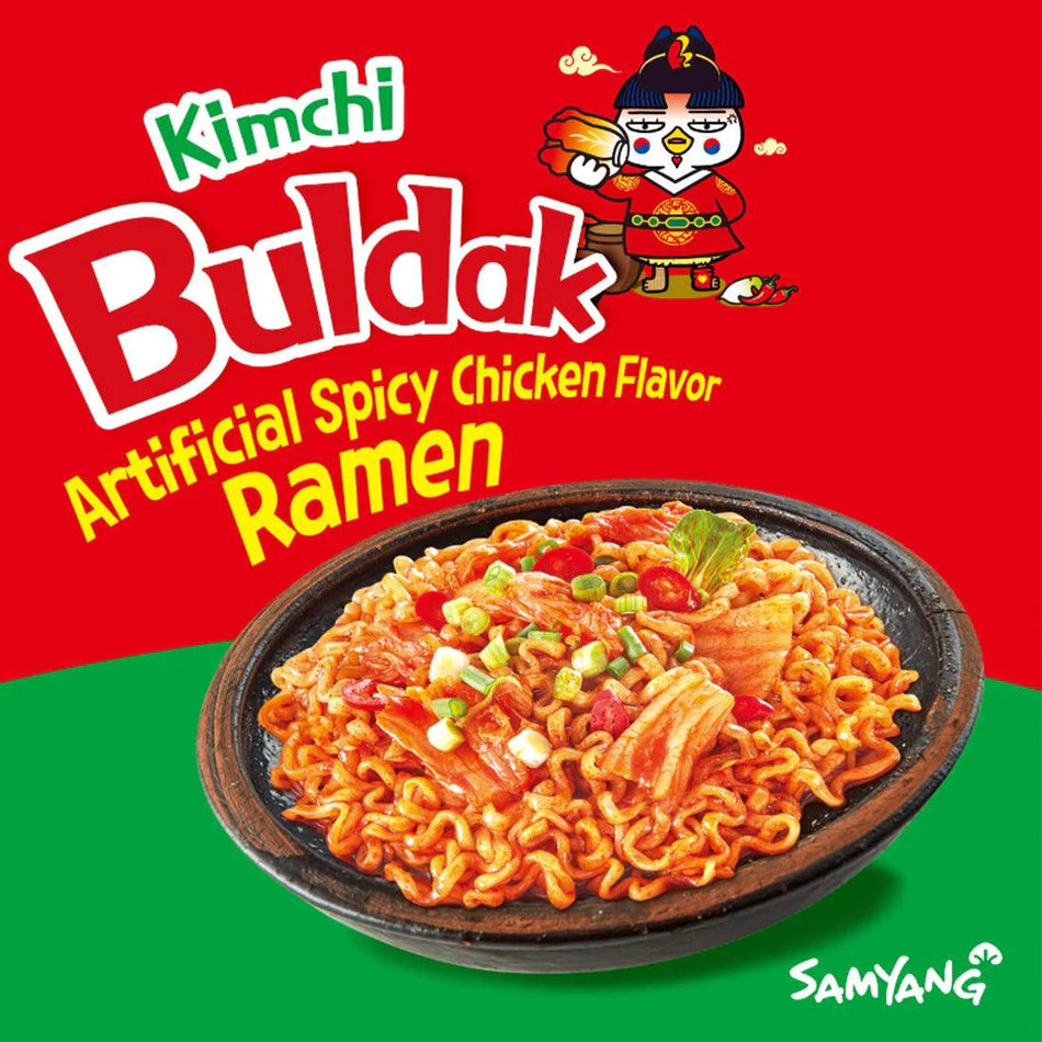 Buldak Ramen Hot Chicken Kimchi Noodles - FragFuel