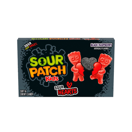 Sour Patch Kids Black Raspberry Sour Hearts - FragFuel